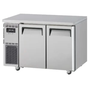 Turbo Air K-Series 1200x700mm 2 Door Under Counter Fridge:Freezer (KURF12-2-N)-Caterware