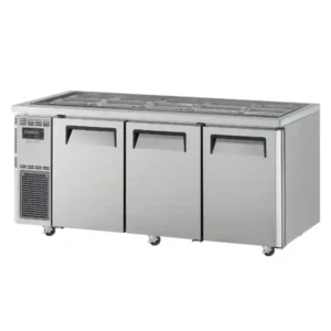 Turbo-Air-K-Series-1800mm-3-Door-Salad-Prep-Fridge:Buffet-(KSR18-3-N)-Caterware