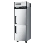 Turbo Air K-Series 2 Door (Dual Zone) Top Mount Upright Fridge:Freezer Stainless Steel (KRF25-2-N)-Caterware
