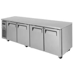 Turbo Air K-Series 2400x700mm 4 Door Under Counter Fridge (KUR24-4-N)-Caterware