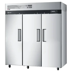 Turbo Air K-Series 3 Door Top Mount Upright Freezer Stainless Steel (KF65-3-N)-Caterware