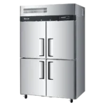 Turbo Air K-Series 4 Door (Split 2 Door) Top Mount Upright Fridge Stainless Steel (KR45-4-N)-Caterware
