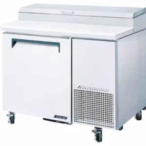 Turbo-Air-1117mm-Pizza-Prep-Table-1-Door-with-Air-Blown-Wells-(CTPR-44SD)-Caterware