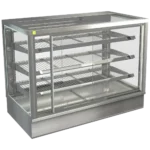 Cossiga 1200mm Countertop Heated Display with Sliding Doors Front & Rear (STGHT12-SD)