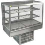 Cossiga 1200mm Countertop Refrigerated Display with Rear Glass Doors (STGRF12)
