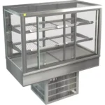 Cossiga 600mm Countertop Refrigerated Display with Sliding Doors Front & Rear (STGRF6-SD)