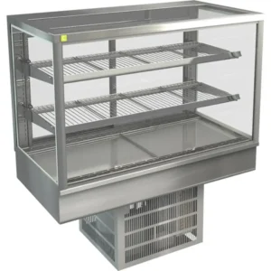 Cossiga 900mm Countertop Refrigerated Display with Rear Glass Doors (STGRF9)