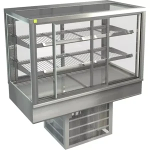 Cossiga 900mm Countertop Refrigerated Display with Sliding Doors Front & Rear (STGRF9-SD)