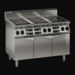 Luus-6-Zone-Induction-Cooktop-120cm-on-Stainless-Cabinet-(EC7-6B)-Caterware