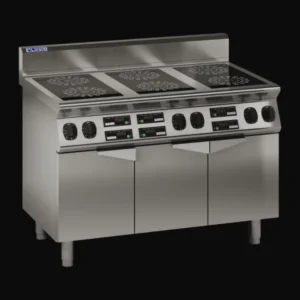 Luus-6-Zone-Induction-Cooktop-120cm-on-Stainless-Cabinet-(EC7-6B)-Caterware