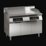 Luus-120cm-Induction-Griddle-on-Stainless-Cabinet-(EG7-12P)-Caterware