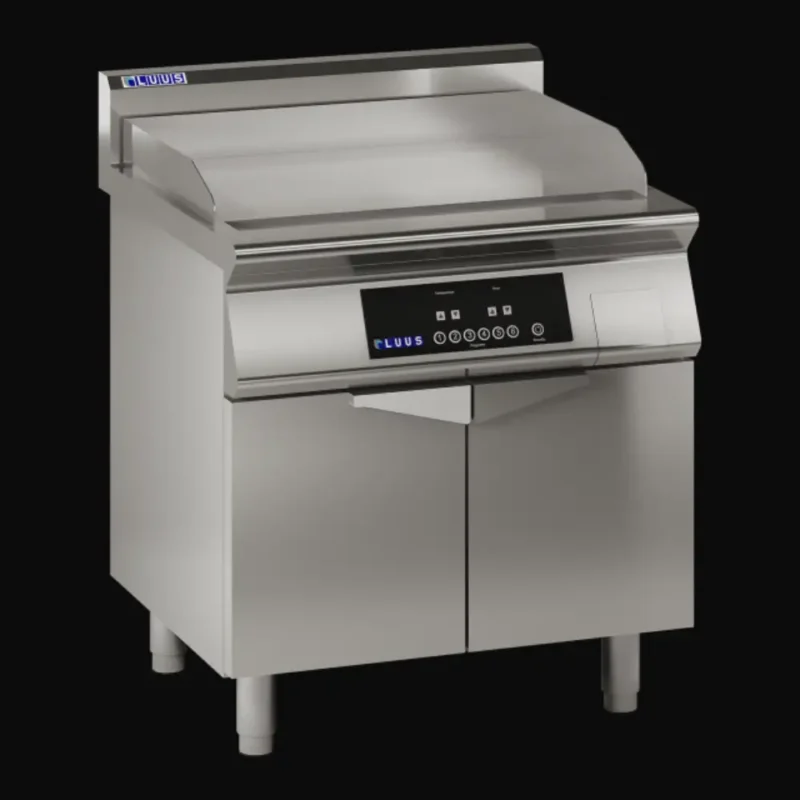 Luus 80cm Induction Griddle on Stainless Cabinet (EG7-8P)