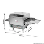 BakerMax Pizza Conveyor Oven Single Phase 15Amp (HX-14EP) - Image 9