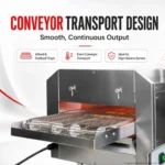 BakerMax Pizza Conveyor Oven Single Phase 15Amp (HX-14EP) - Image 7