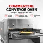 BakerMax Pizza Conveyor Oven Single Phase 15Amp (HX-14EP) - Image 4