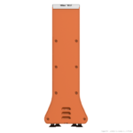 TéVera Macaron Orange Milkshake & Drink Mixer (TVLB-650O) - Image 4