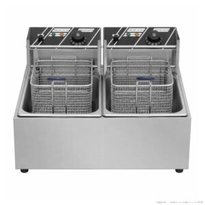 Benchstar 2 x 5.5Ltr Tank Countertop Electric Double Fryer (EF-82E)
