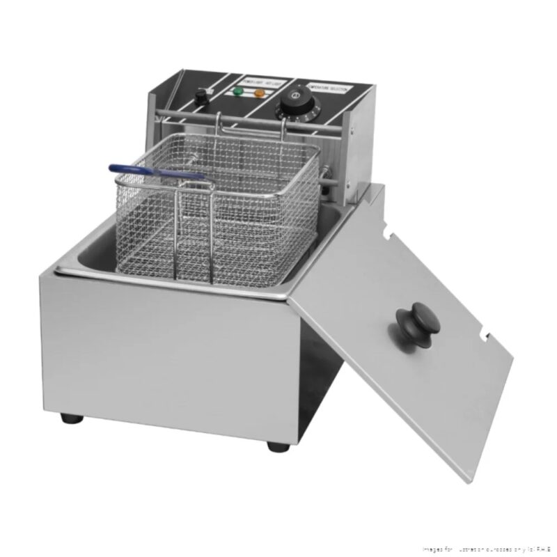 Benchstar 5.5Ltr Single Tank Countertop Electric Fryer (EF-81E)