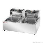 Benchstar Countertop Electric Fryer Double Tank (TEF-82KW)