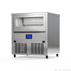 Blizzard Ice Machine Crystal Column Pro Octagonal 63kg/24hr with 25kg Storage (SIC-63R)