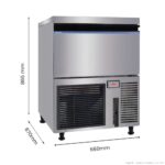 Blizzard Ice Machine Under Bench 48x48x54mm Large Cube (SN-200P)