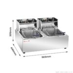 Benchstar Countertop Electric Fryer Double Tank (TEF-82KW) - Image 7