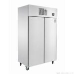 Thermaster 1000Ltr Upright Fridge 2 Door Stainless Steel Full Width (SFWC1000) - Image 2