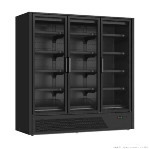 Thermaster 3 Door Aluminium-Framed Glass Multideck Display Freezer 1593Ltr (DC-187BT)