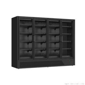 Thermaster 4 Door Aluminium-Framed Glass Multideck Display Freezer 2124Ltr (DC-250BT)