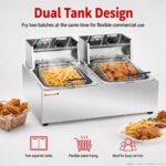 Benchstar Countertop Electric Fryer Double Tank (TEF-82KW) - Image 5