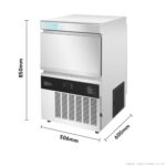 Blizzard Ice Machine Crystal Square 40kg/24hr with 20kg Storage (SIC-40L) - Image 2