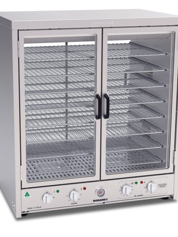 Roband Heat 'N' Hold Cabinet Sliding Glass/Hinged Service (H200R)